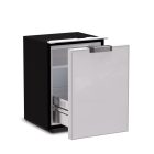 Hűtő-fagyasztó, C42DWLP Chromelock, Szürke, Vitrifrigo