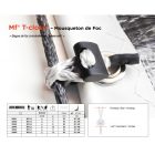 Orrvitorla karabíner Dyneema® | Mf T-Close