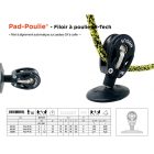 Vezető, csigával | Padeye Pad-Poulie®