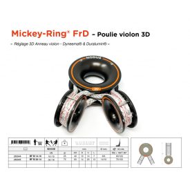 Violin csiga | Mickey-Rings® 3D állítással