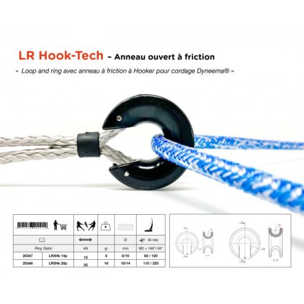 Csúszógyűrű Dyneema® hurokkal | LR® Hook