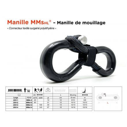 Kikötőkötél sekli | MMs® Shackle