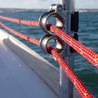 Facnor dupla kötélvezető 25 mm-es korlátra