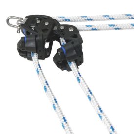   Seldén dupla klemes fordítócsiga végtelenített betekerőhöz