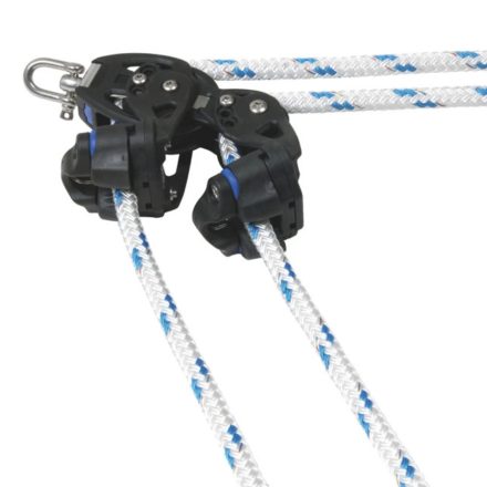 Seldén dupla klemes fordítócsiga végtelenített betekerőhöz