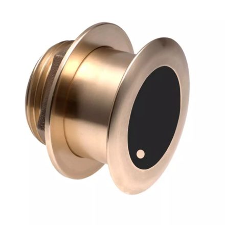 B164 1000W mélység- és hőmérsékletérzékelő bronz jeladó 12° 50/200 kHz alacsony profilú (8 tűs)