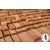Teak natúr palló, 52x80-130 mm keresztmetszet, változó hossz