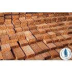 Teak natúr palló, 52x80-130 mm keresztmetszet, változó hossz