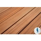 Teak natúr palló, 52x80-130 mm keresztmetszet, változó hossz