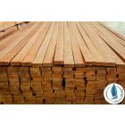 Teak natúr palló, 52x80-130 mm keresztmetszet, változó hossz