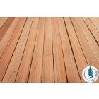 Teak natúr palló, 52x80-130 mm keresztmetszet, változó hossz