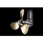 3 lapátos Kompozit csukódó Saildrive hajócsavar