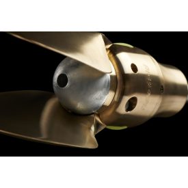 2 lapátos RA csukódó hajócsavar, egyenes kihajtásra
