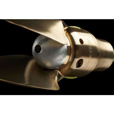 2 lapátos RA csukódó hajócsavar, egyenes kihajtásra