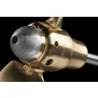 2 lapátos RA csukódó hajócsavar, egyenes kihajtásra