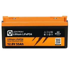  LIONTRON LiFePO4 12,8V 55Ah LX smart BMS, Bluetooth, Marine IP67