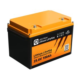   LIONTRON LiFePO4 25,6V 100Ah LXArctic smart BMS, Bluetooth, Marine IP67