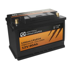 LIONTRON LiFePO4 12,8V 80Ah HighCurrent 1200A CCA, BMS