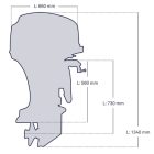 Mitek Elektromos Külmotor, 40 HP, 96 Volt