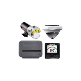   Evolution hidraulikus autopilot p70Rs vezérlőfejjel, ACU-150, EV1 Sensor Core, EV1 kábelezési készlettel és 1,0 literes 12V hidraulikus szivattyúval