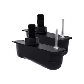   HV-300 HyperVision műanyag süllyeszthető jeladópár vízterelő blokkal, amely 0-25° között vágható, Y-kábellel és 4 m hosszabbító kábellel