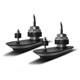   RV-412 RealVision 3D rozsdamentes acél átmenő jeladók csomag, bal- és jobb oldali 12°, közvetlen csatlakozás AXIOM-hoz (2 x 2 m, Y-kábel és 8 m hosszabbító kábel)