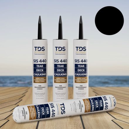 TDS SIS-440 Teak Fugázó (305 ml) - Fekete